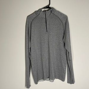 Gray & White Lululemon Light Weight Pullover Men’s Large